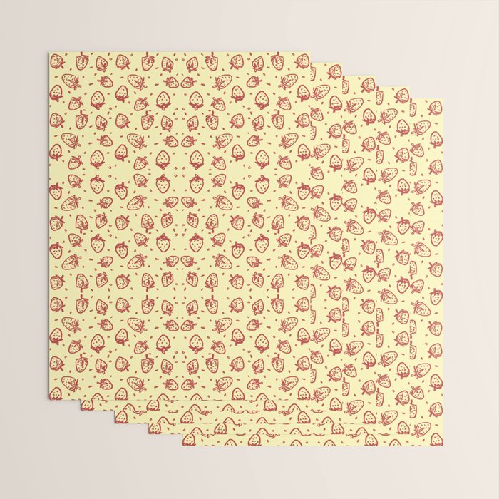 Strawberry Sundae Wrapping Paper Gallery Image 3