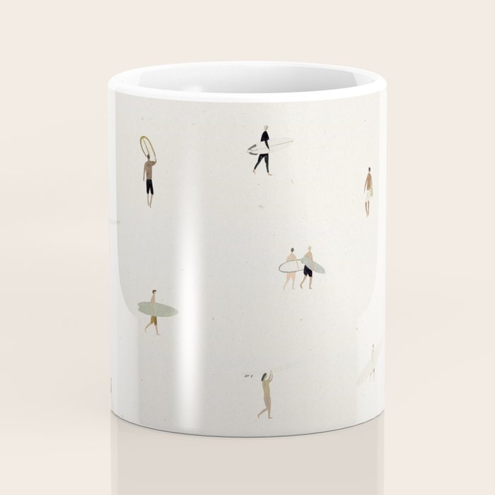 Tiny Surfers Coffee Mug Gallery Image 4