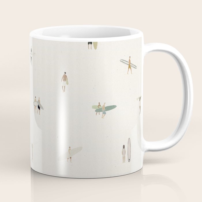 Tiny Surfers Coffee Mug Gallery Image 1