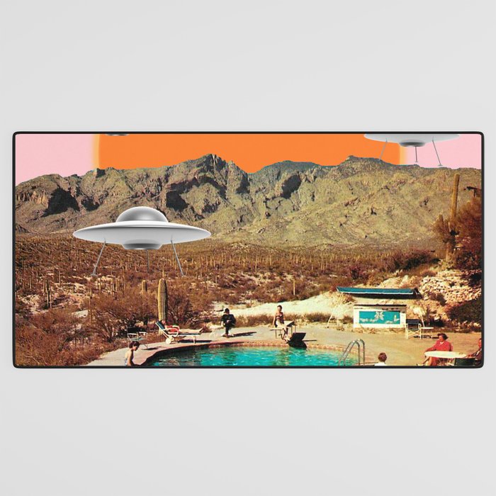 They've arrived! (UFO) Desk Mat Gallery Image 3