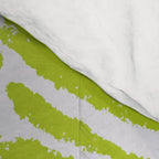 Lime Zest Zebra Pattern Comforter Gallery Image 4