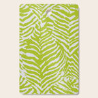 Lime Zest Zebra Pattern Cutting Board Gallery Image 1