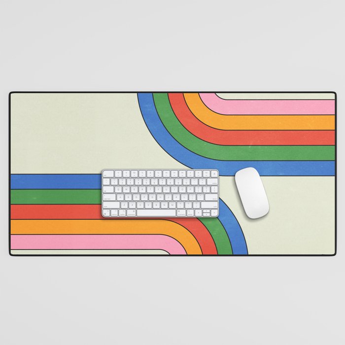 Retro Candy Arches Desk Mat Gallery Image 1