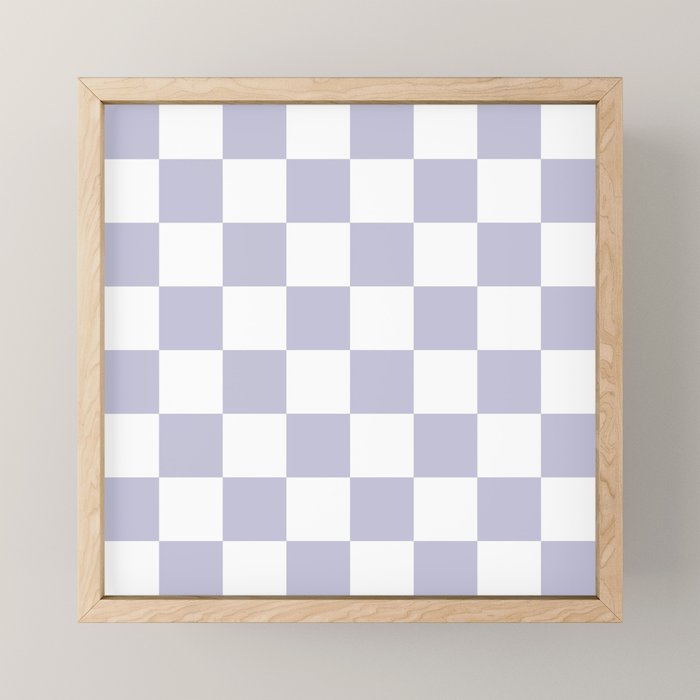 Checkered Pattern III - Medium Mini Art Print Gallery Image 1
