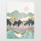 Summer Vista Blanket - With Sun Poster Gallery Image 4
