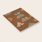 moths butterflies fall retro Notebook Gallery Image 3