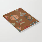 moths butterflies fall retro Notebook Gallery Image 2