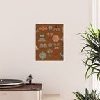 moths butterflies fall retro Poster Gallery Image 2