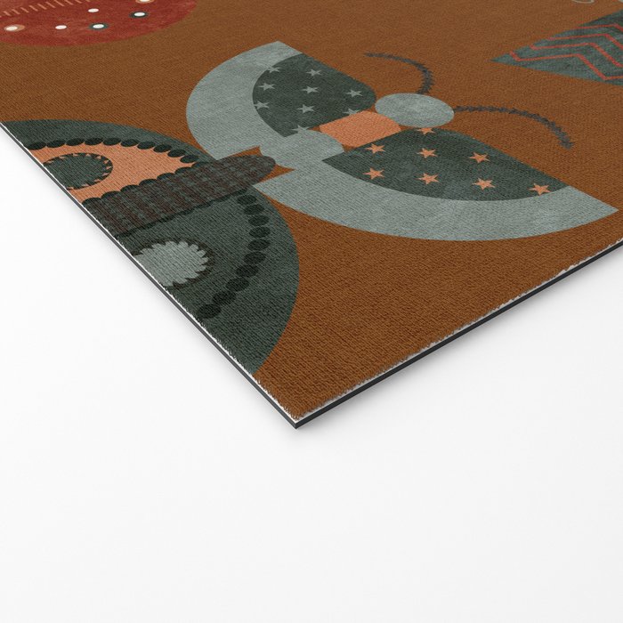 moths butterflies fall retro Welcome Mat Gallery Image 2