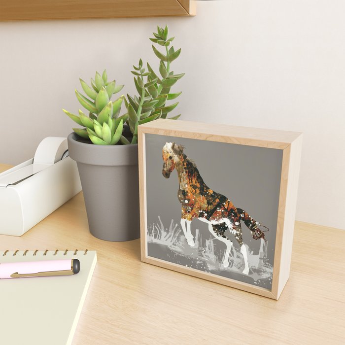 Ice Horse Mini Art Print Gallery Image 2