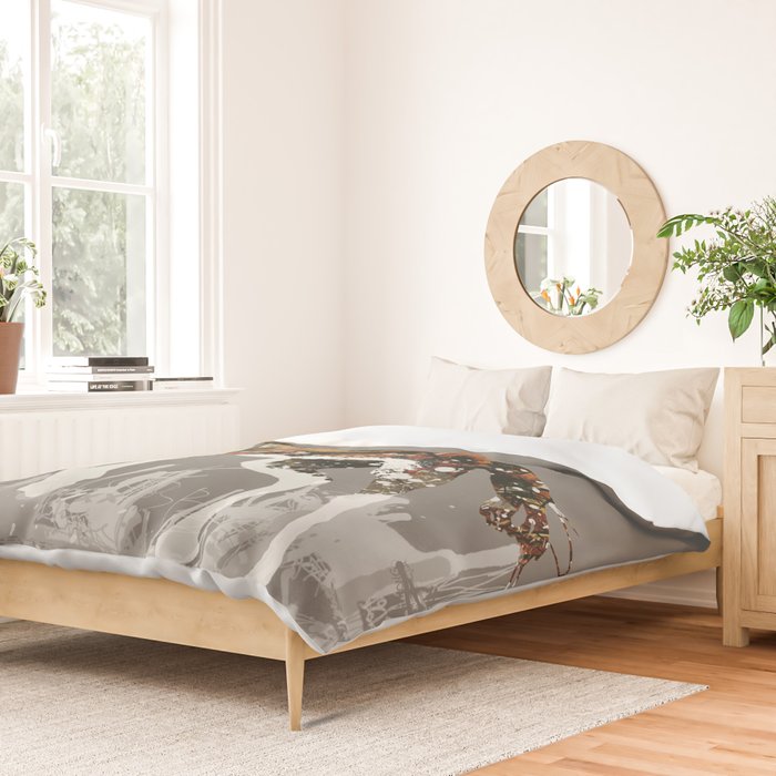 Ice Horse Duvet Cover Gallery Image 2