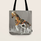Ice Horse Tote Bag Gallery Image 1