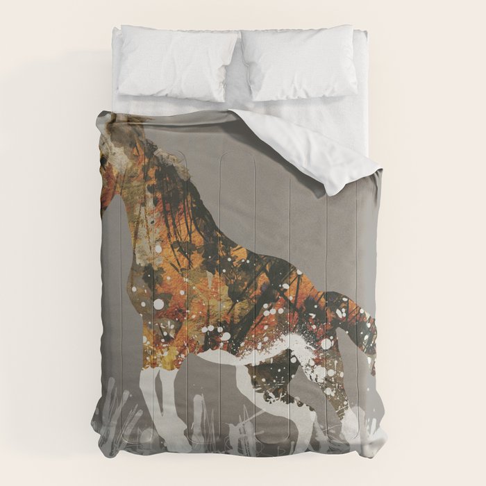 Ice Horse Comforter Gallery Image 6