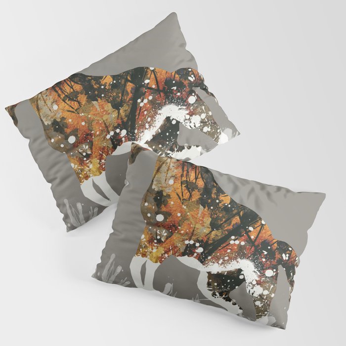Ice Horse Pillow Sham Gallery Image 1