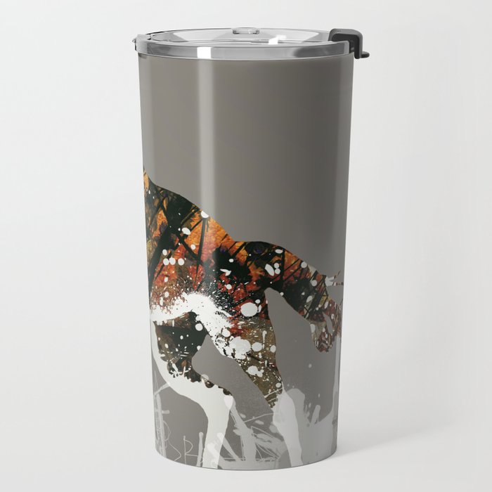 Ice Horse Travel Mug Gallery Image 2