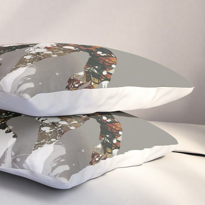 Ice Horse Pillow Sham Gallery Image 3