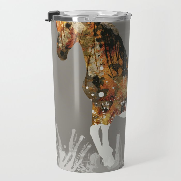 Ice Horse Travel Mug Gallery Image 3