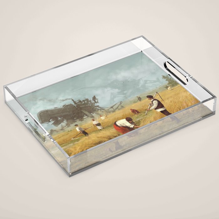 1920 - advanced harvest Acrylic Tray Gallery Image 1
