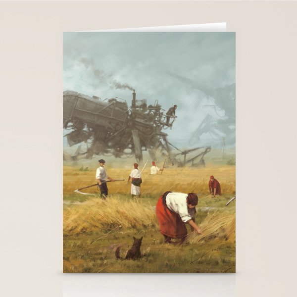 1920 - advanced harvest Stationery Card Gallery Image 2