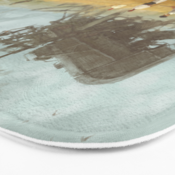 1920 - advanced harvest Bath Mat Gallery Image 3