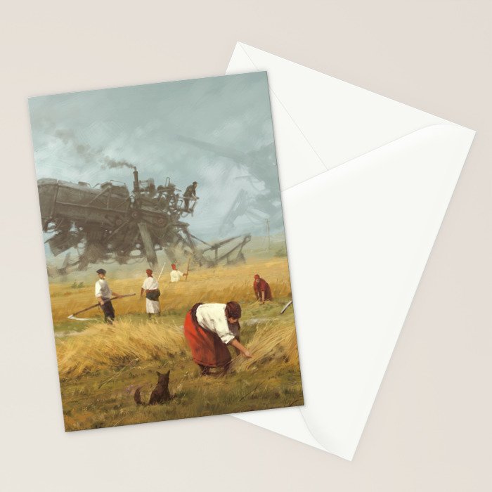 1920 - advanced harvest Stationery Card Gallery Image 2