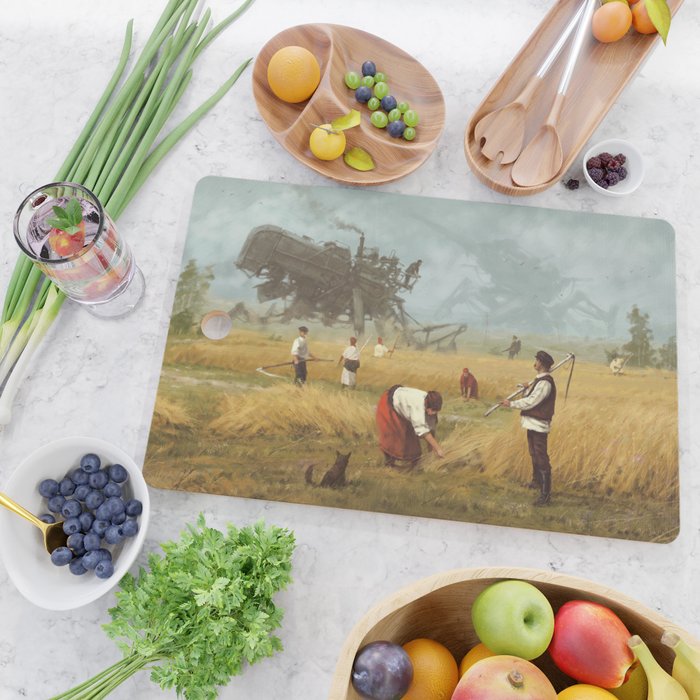 1920 - advanced harvest Cutting Board Gallery Image 2