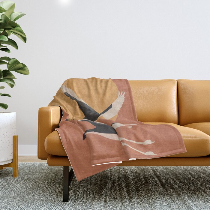 Soaring Harmony 2 Throw Blanket Gallery Image 1