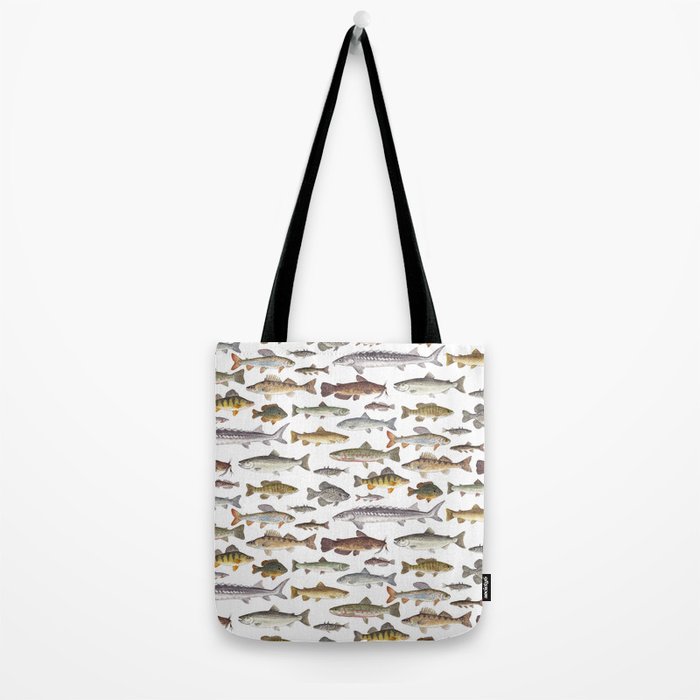 Northwest Freshwater Fish Tote Bag Gallery Image 2