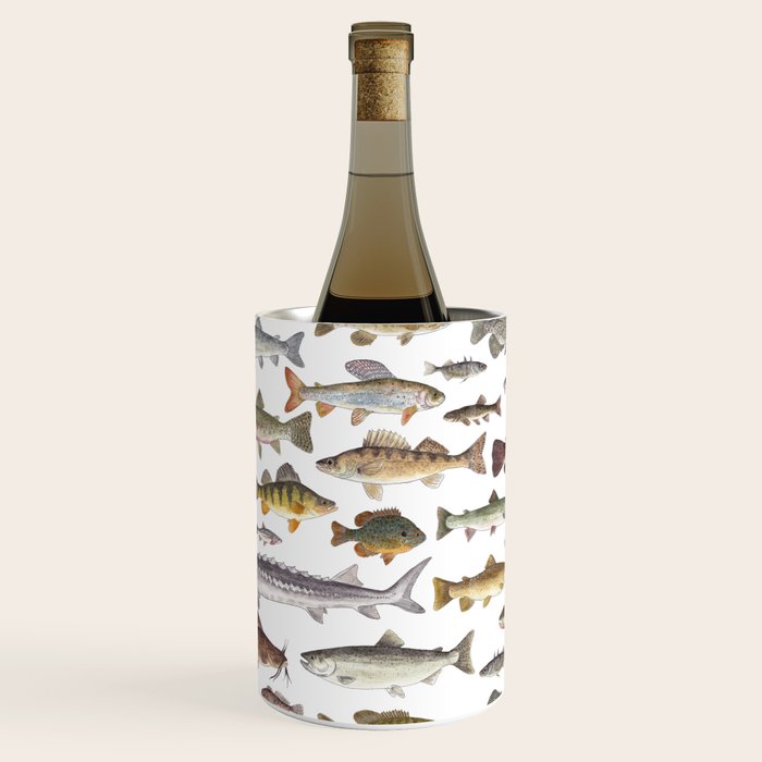Northwest Freshwater Fish Wine Chiller Gallery Image 3