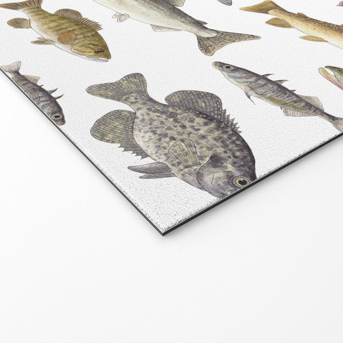 Northwest Freshwater Fish Welcome Mat Gallery Image 2