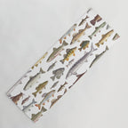 Northwest Freshwater Fish Yoga Mat Gallery Image 1