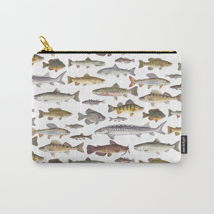 Northwest Freshwater Fish Carry All Pouch Gallery Image 1