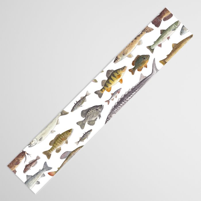 Northwest Freshwater Fish Table Runner Gallery Image 3