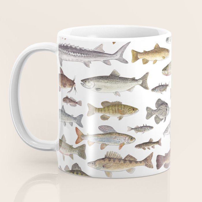 Northwest Freshwater Fish Coffee Mug Gallery Image 3