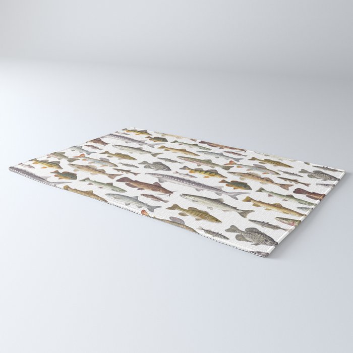 Northwest Freshwater Fish Rug Gallery Image 3