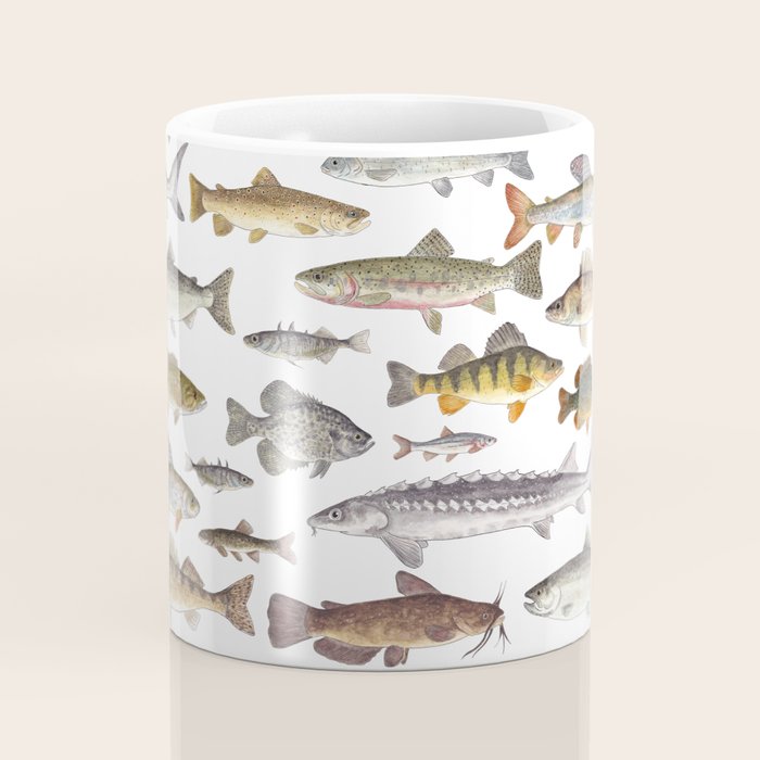 Northwest Freshwater Fish Coffee Mug Gallery Image 4