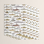 Northwest Freshwater Fish Wrapping Paper Gallery Image 3