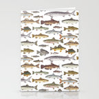 Northwest Freshwater Fish Stationery Card Gallery Image 2