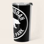 Shenandoah National Park Virginia Nature Black Bear Vintage Travel Travel Mug Gallery Image 2