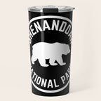 Shenandoah National Park Virginia Nature Black Bear Vintage Travel Travel Mug Gallery Image 1
