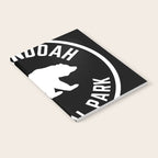 Shenandoah National Park Virginia Nature Black Bear Vintage Travel Notebook Gallery Image 2