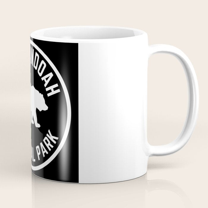 Shenandoah National Park Virginia Nature Black Bear Vintage Travel Coffee Mug Gallery Image 1