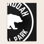 Shenandoah National Park Virginia Nature Black Bear Vintage Travel Notebook Gallery Image 4