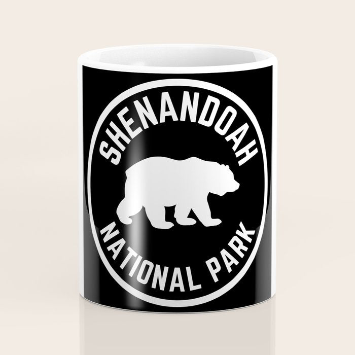 Shenandoah National Park Virginia Nature Black Bear Vintage Travel Coffee Mug Gallery Image 4