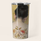 Girl With the Flower Tattoo Travel Mug Gallery Image 1