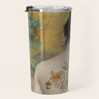 Girl With the Flower Tattoo Travel Mug Gallery Image 3