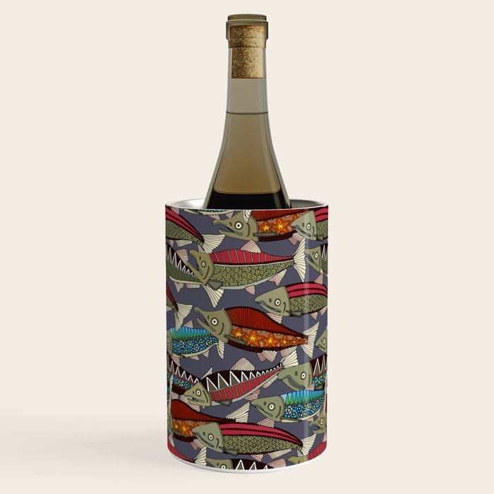 Alaskan salmon dusk Wine Chiller Gallery Image 2