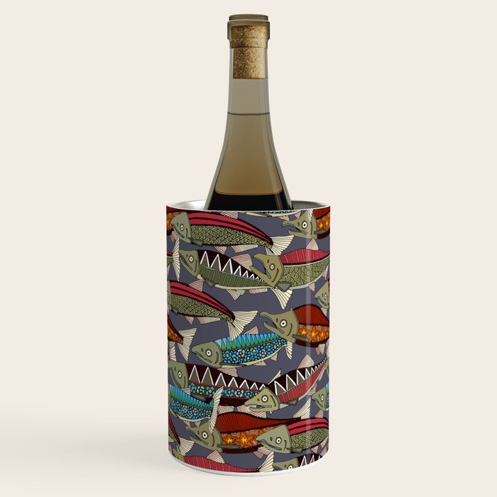 Alaskan salmon dusk Wine Chiller Gallery Image 1