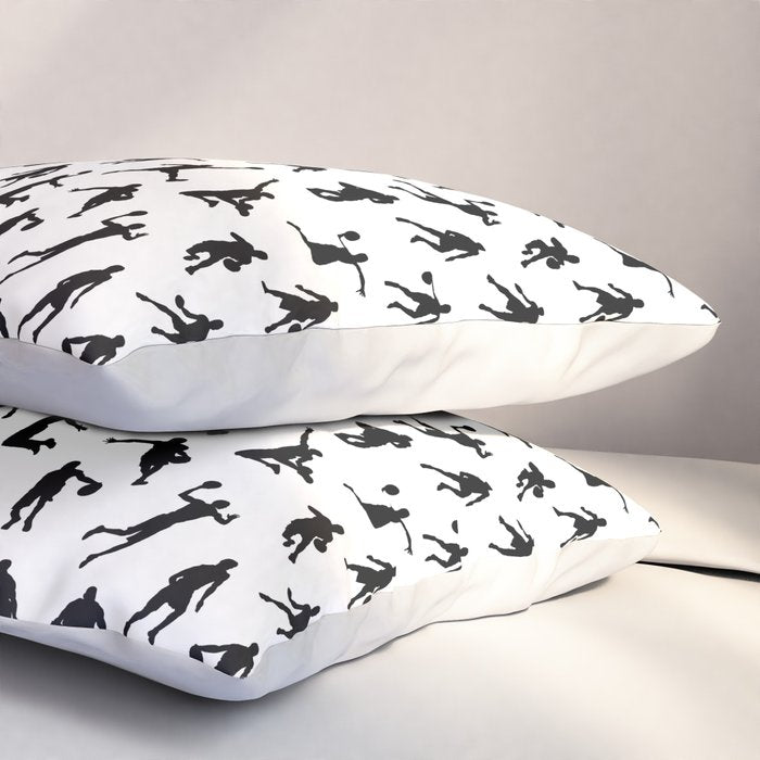 Basketball Players Pillow Sham Gallery Image 3