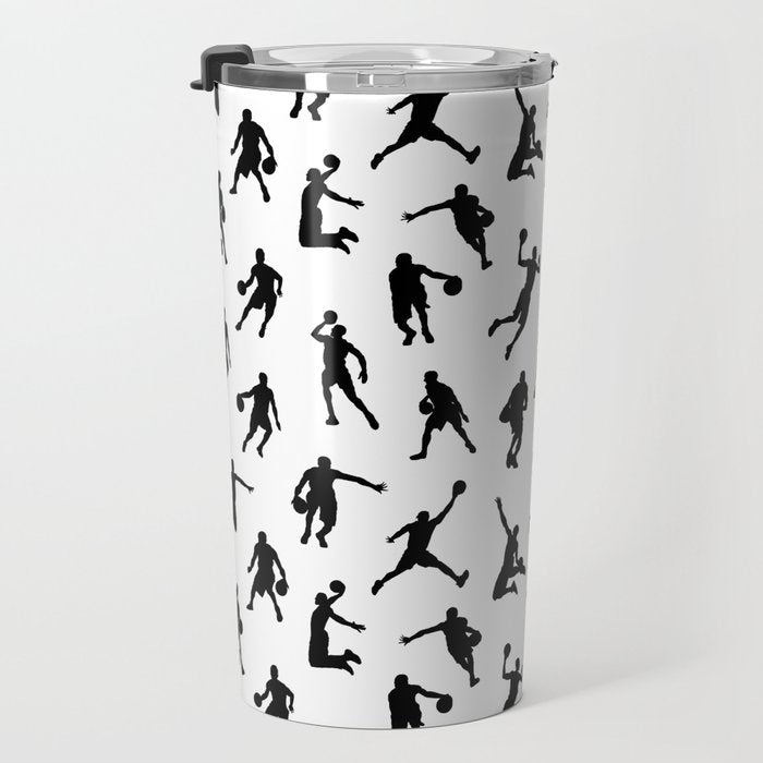 Basketball Players Travel Mug Gallery Image 3